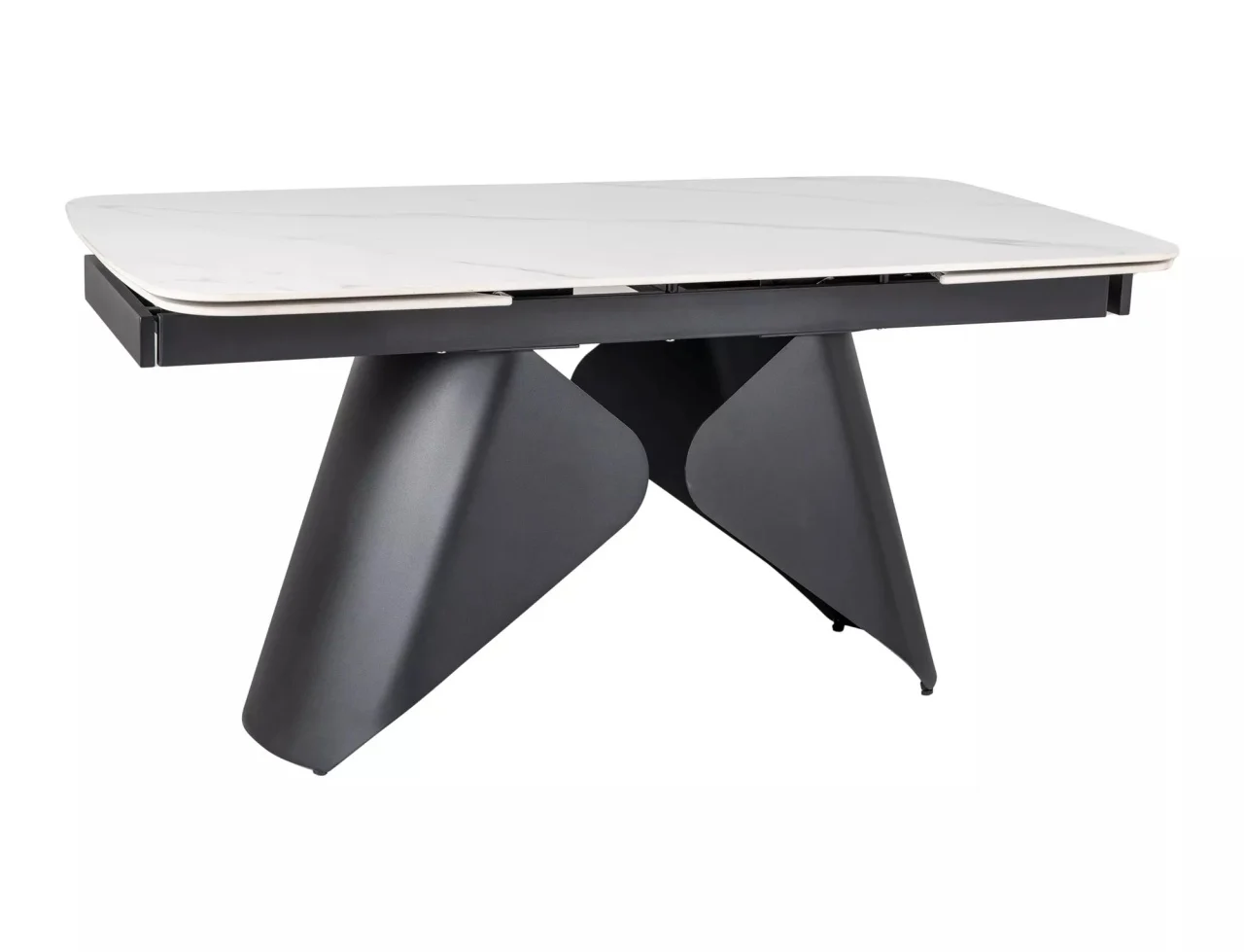 Masa extensibila Armando alb/negru L160-240xl90 cm [3]