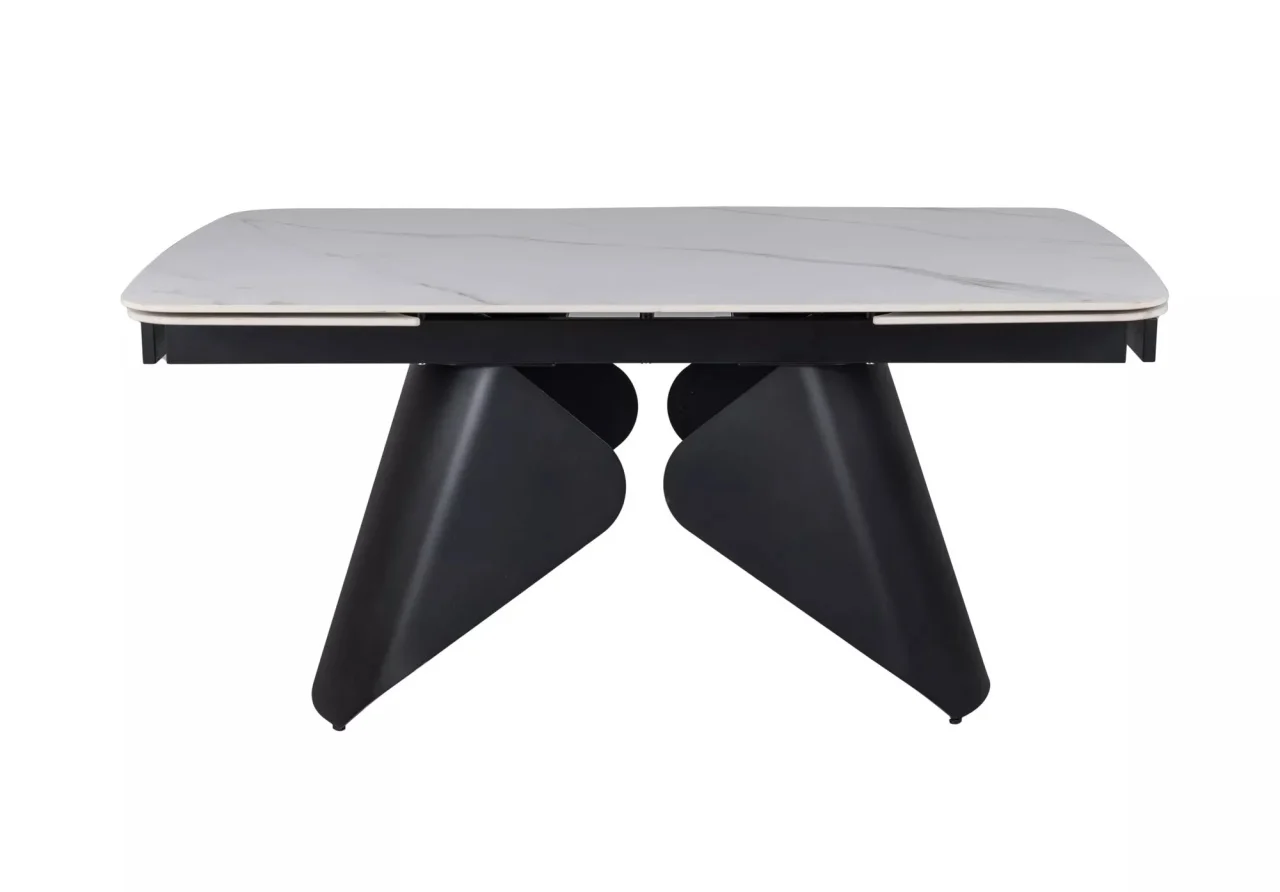 Masa extensibila Armando alb/negru L160-240xl90 cm [4]