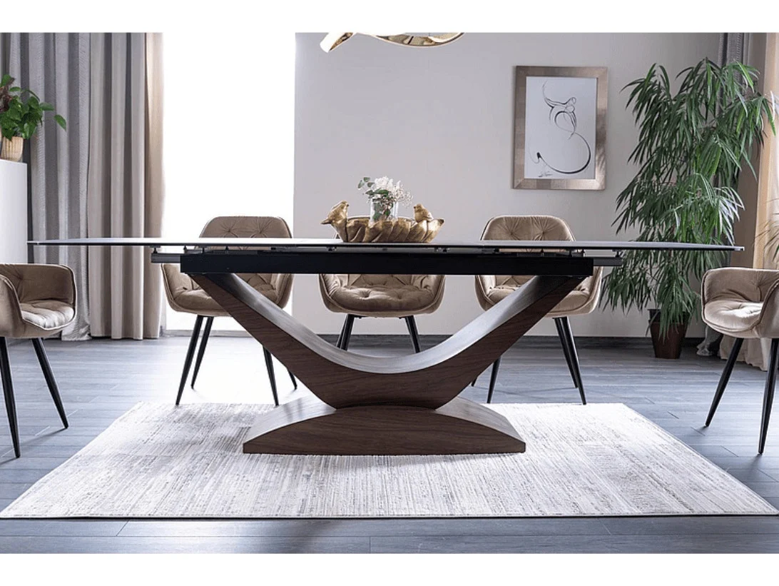 Masa extensibila Dolce Ceramic gri L180-240 cm [2]