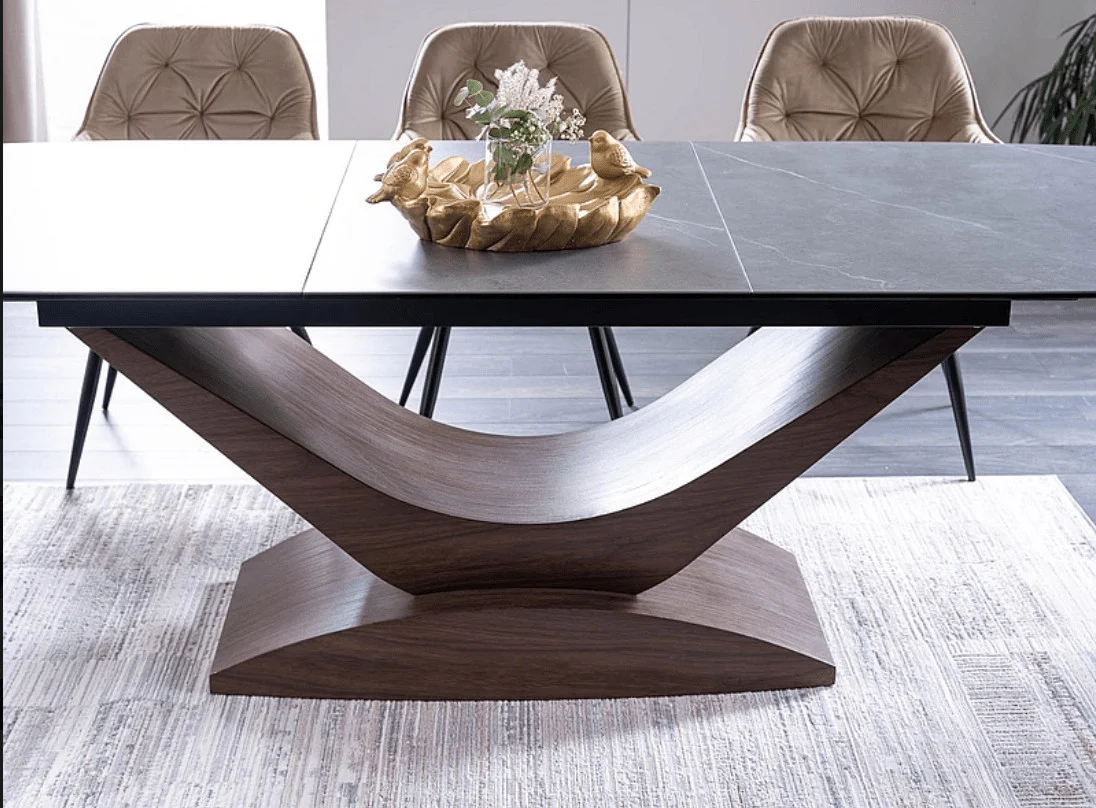 Masa extensibila Dolce Ceramic gri L180-240 cm [4]