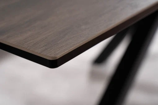 Masa extensibila Columbus Ceramic maro LEGNO/negru L160-240 cm [5]