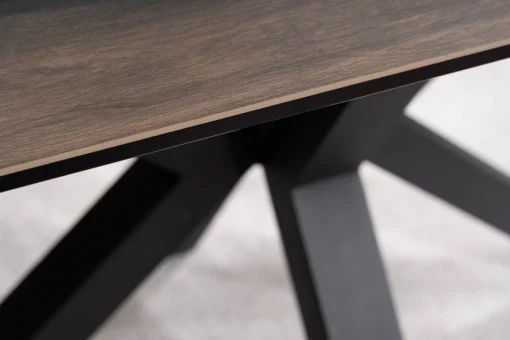 Masa extensibila Columbus Ceramic maro LEGNO/negru L160-240 cm [6]