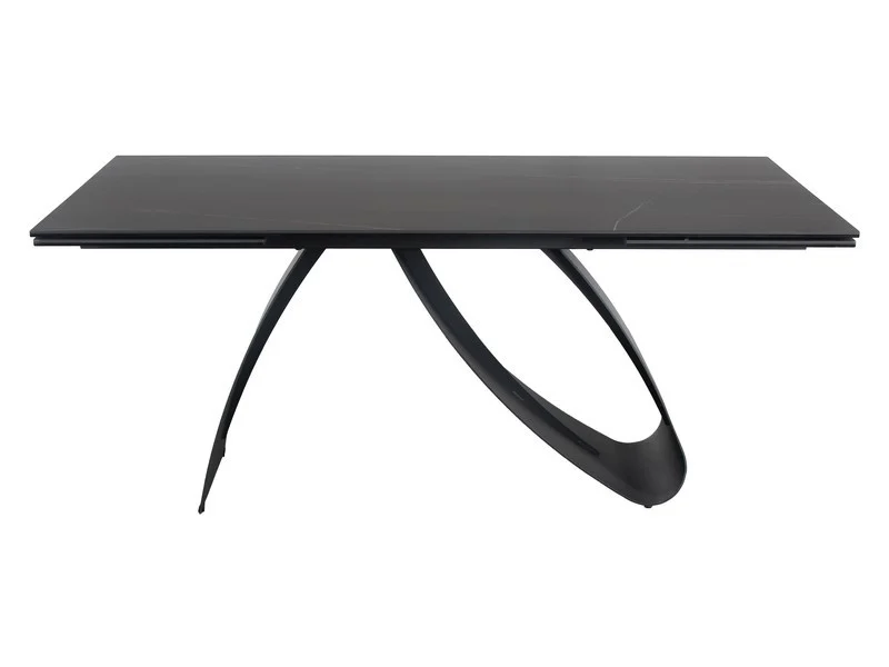 Masă extensibilă Diuna Ceramic negru mat [7]