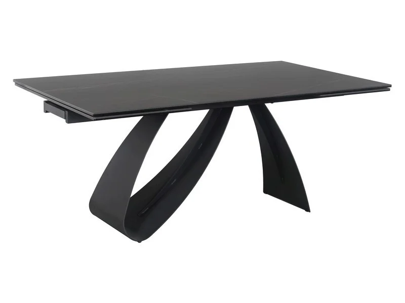 Masă extensibilă Diuna Ceramic negru mat [6]