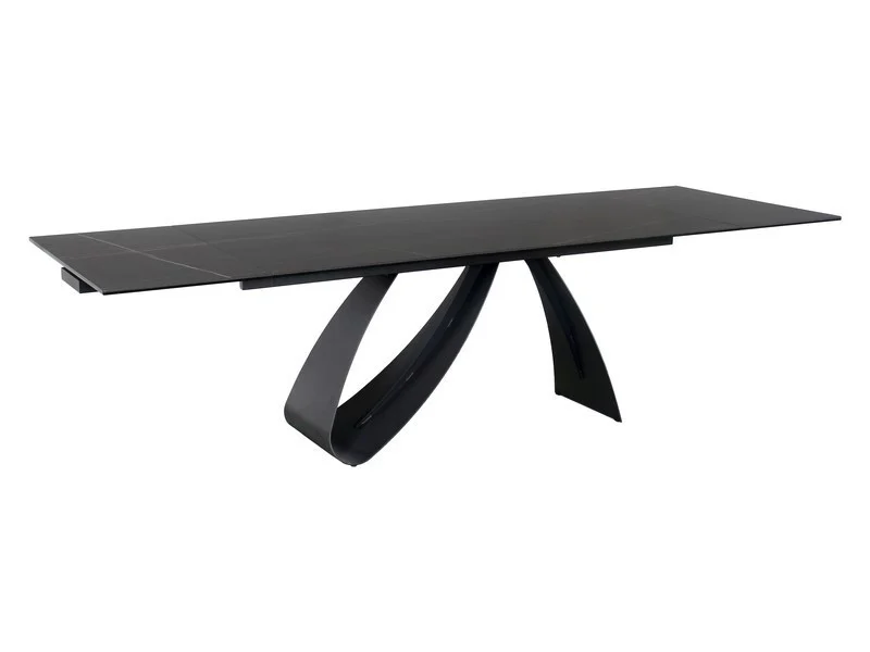 Masă extensibilă Diuna Ceramic negru mat [8]