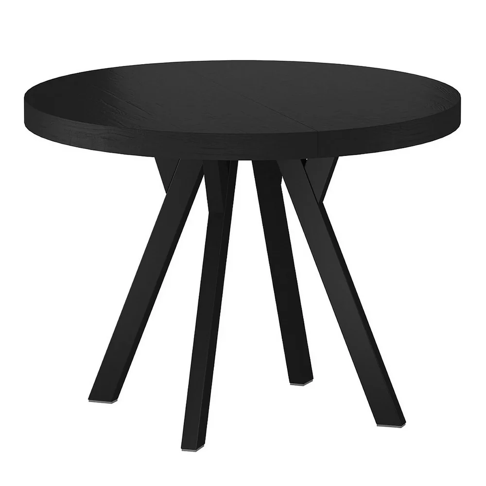 Masa extensibila DOMINGO, negru, 100/250x100x76 cm [3]