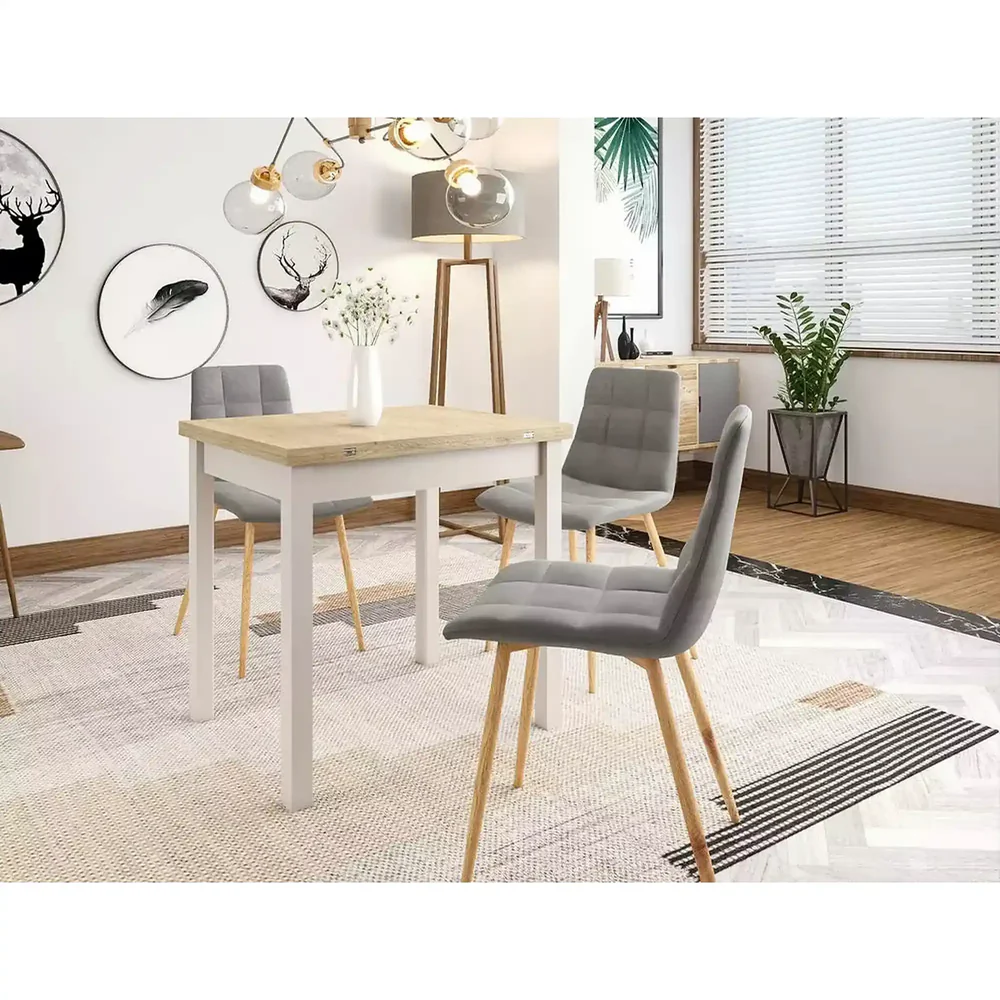 Masa extensibila FLIP, stejar/casmir, PAL laminat [3]