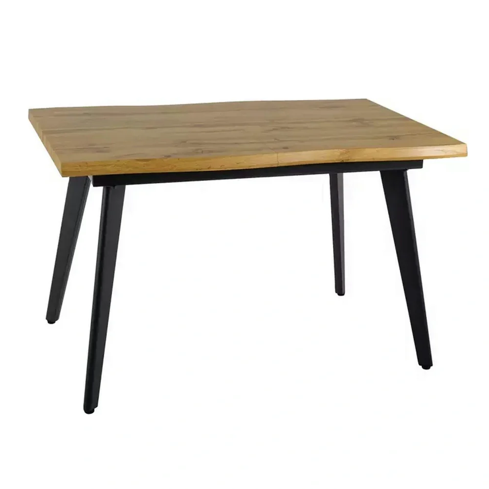 Masa extensibila FRESNO, stejar artisan/negru, 150/210x90x76 cm [4]