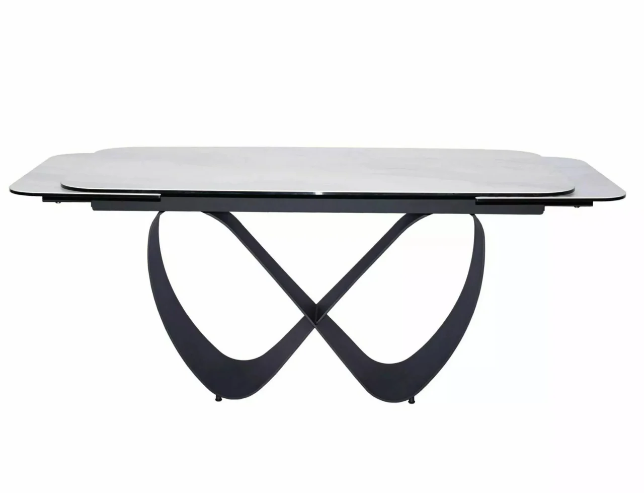 Masa extensibilă Infinity Ceramic bej mat/cupru [3]