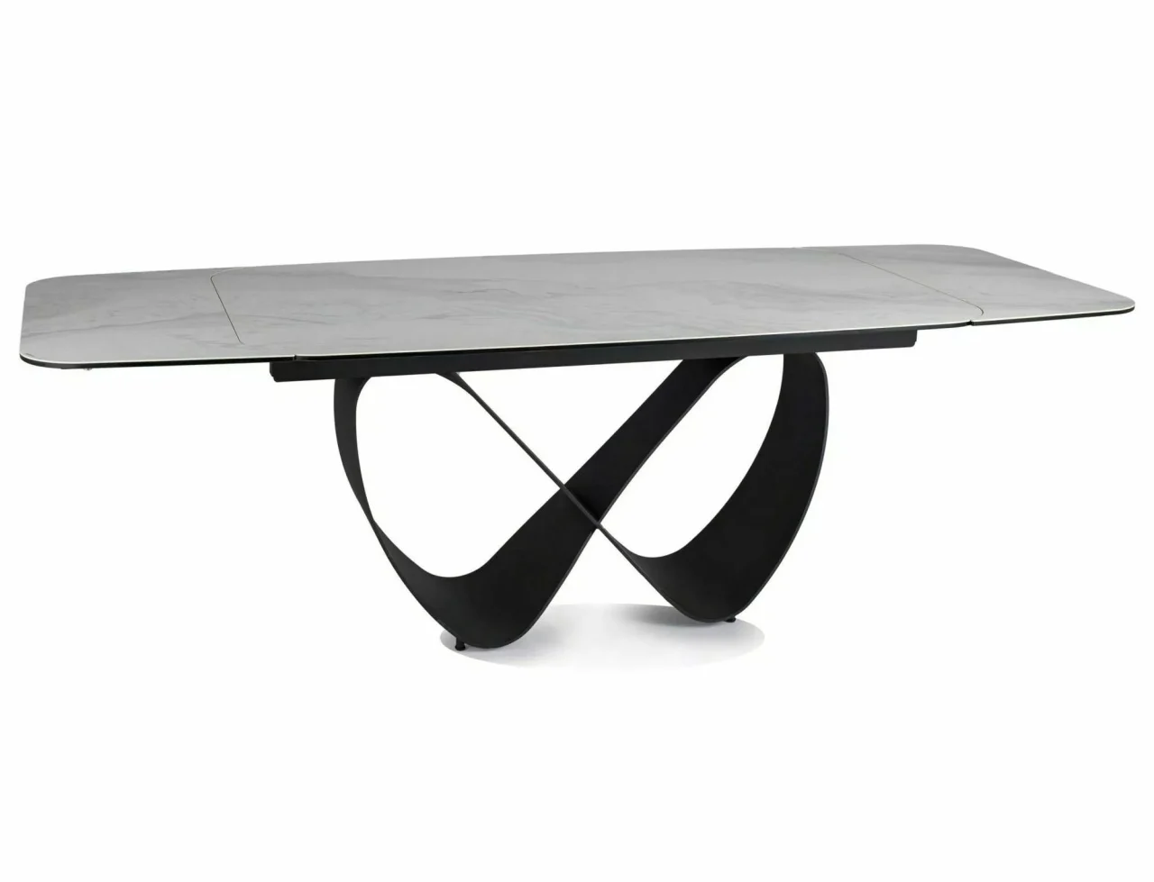 Masa extensibilă Infinity Ceramic bej mat/cupru [2]
