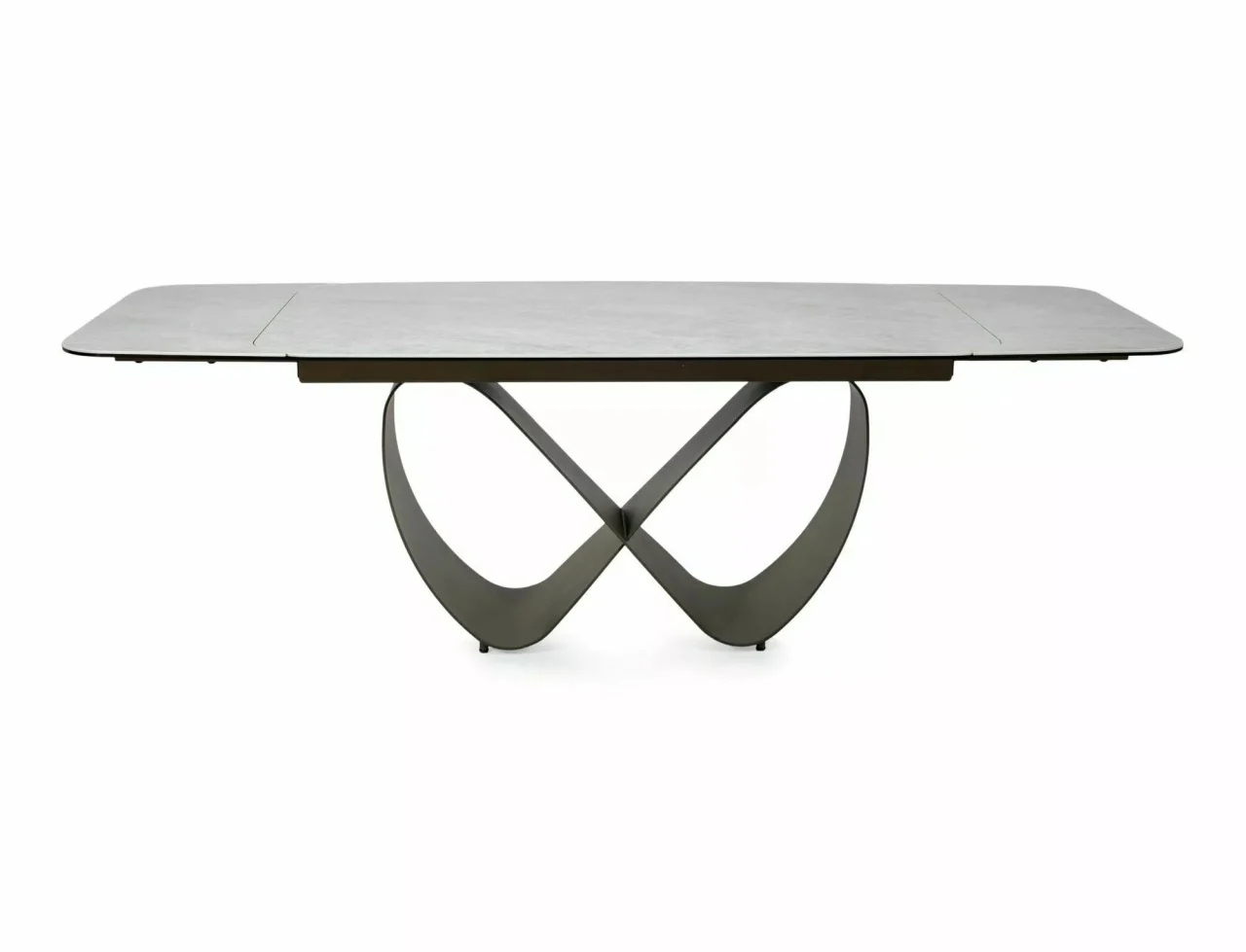 Masa extensibilă Infinity Ceramic bej mat/cupru [2]