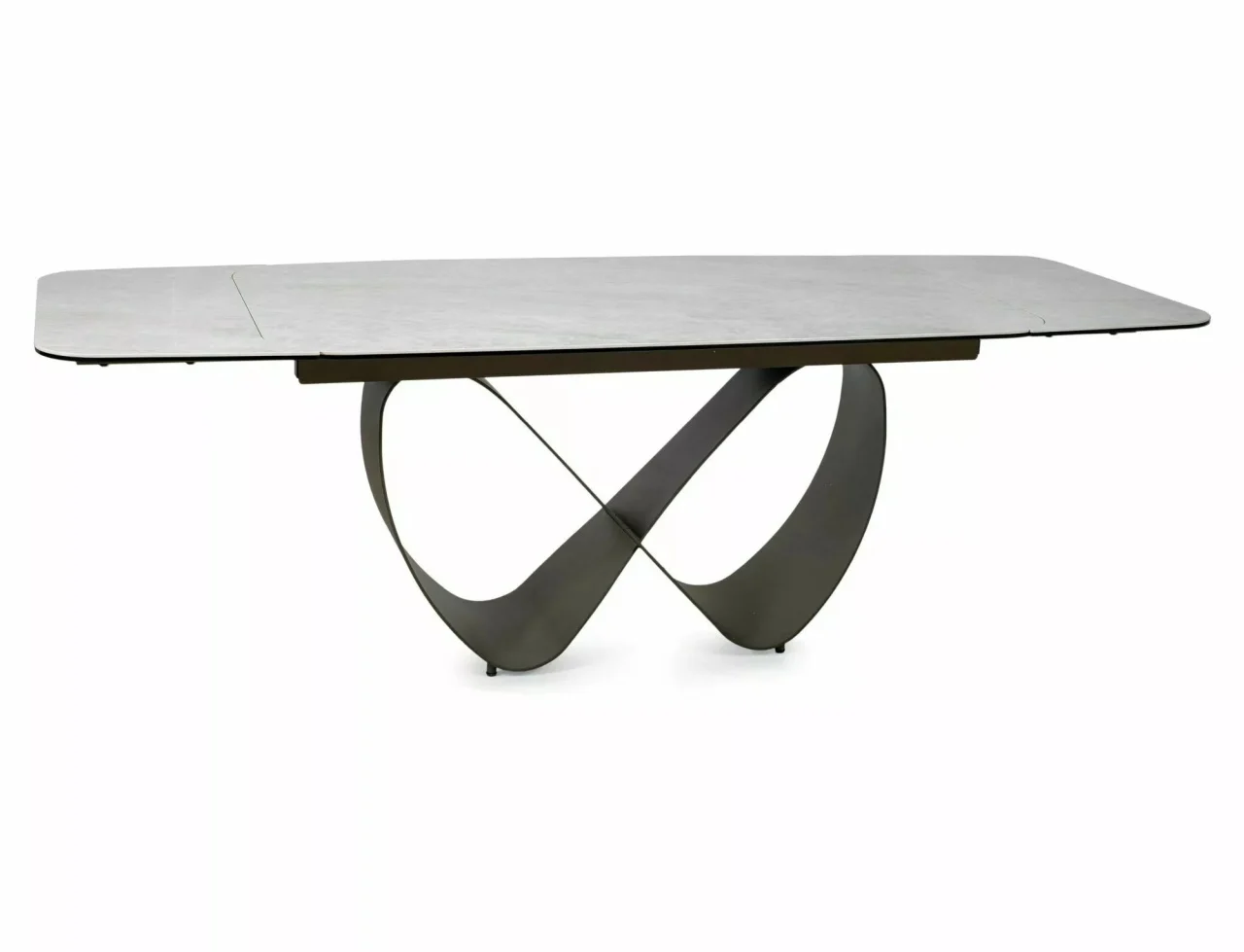 Masa extensibilă Infinity Ceramic bej mat/cupru [4]