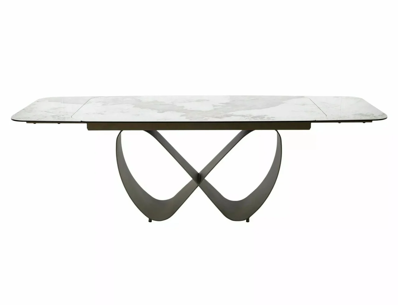 Masa extensibilă Infinity Ceramic bej mat/cupru [3]