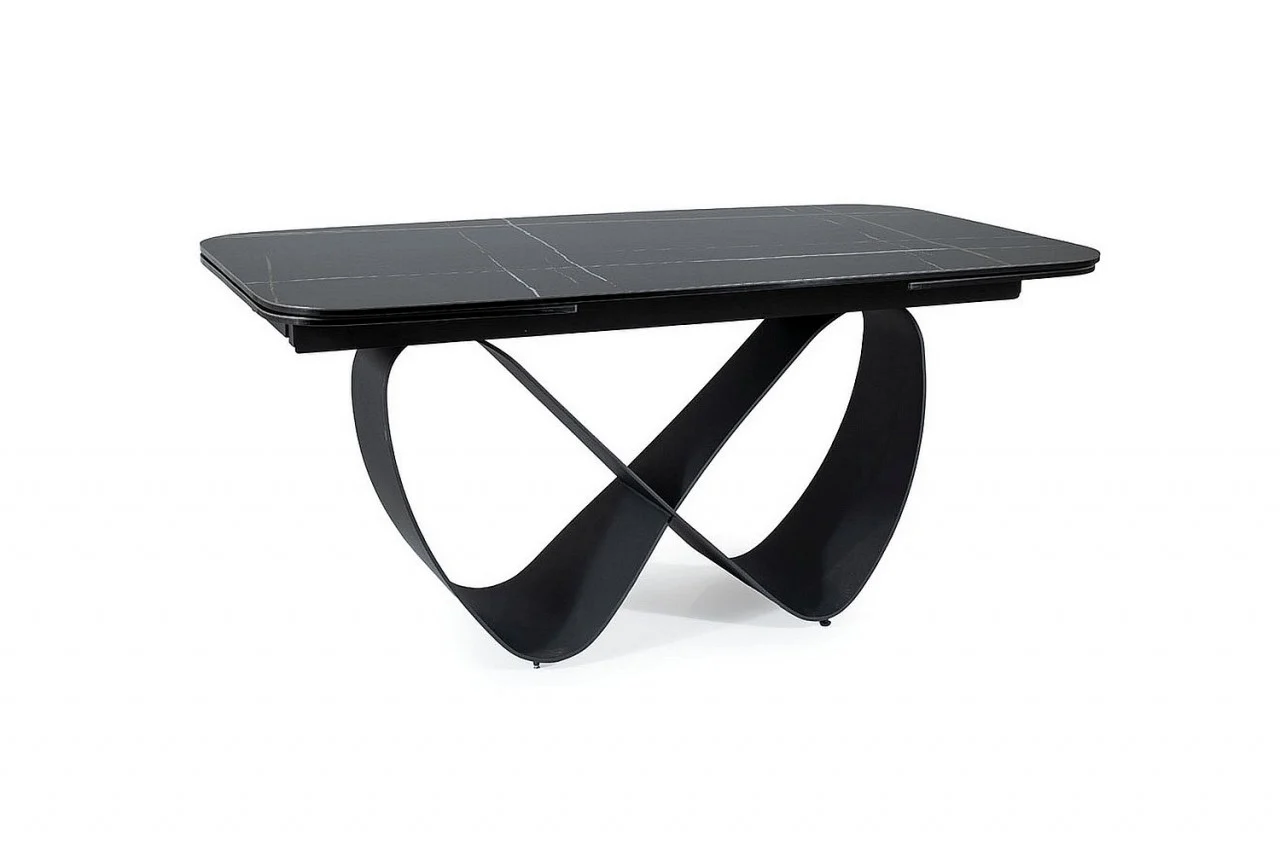 Masa extensibila Infinity Ceramic negru/negru mat [3]