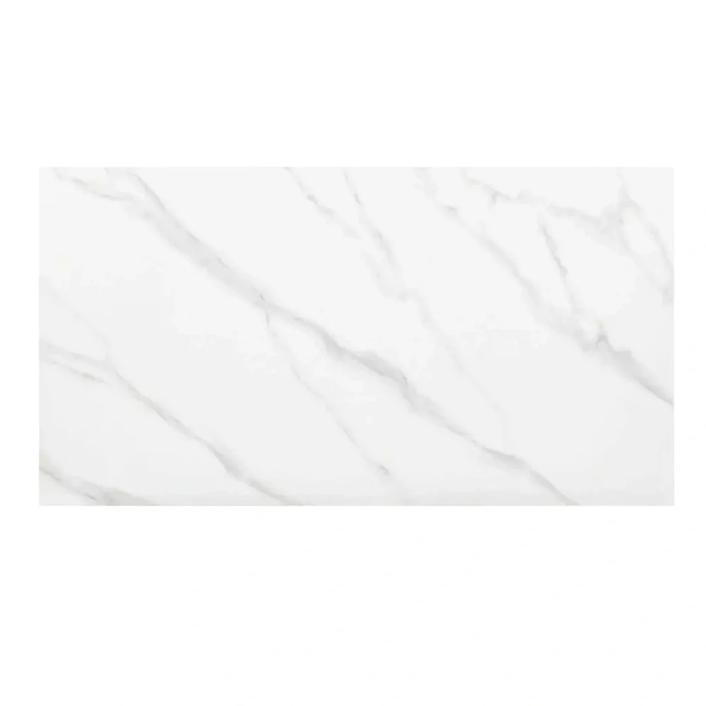 Masa extensibila JOHN, crem cu efect de marmura/negru mat,120/180x85x76 cm [6]