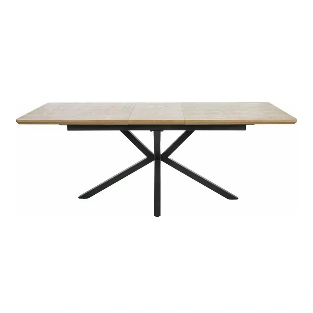 Masa extensibila LOGAN, stejar/negru 160/200x90x75 cm [3]