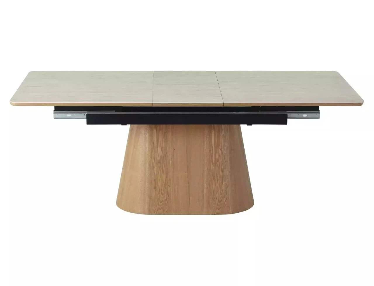 Masa extensibila Monaco travertin bej/stejar L160-200xl90 cm [3]