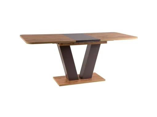 Masa extensibila Platon stejar wotan/maro L136-176 cm [2]