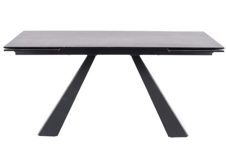 Masa extensibila Salvadore Ceramic gri ANTHRACITE/negru mat [4]