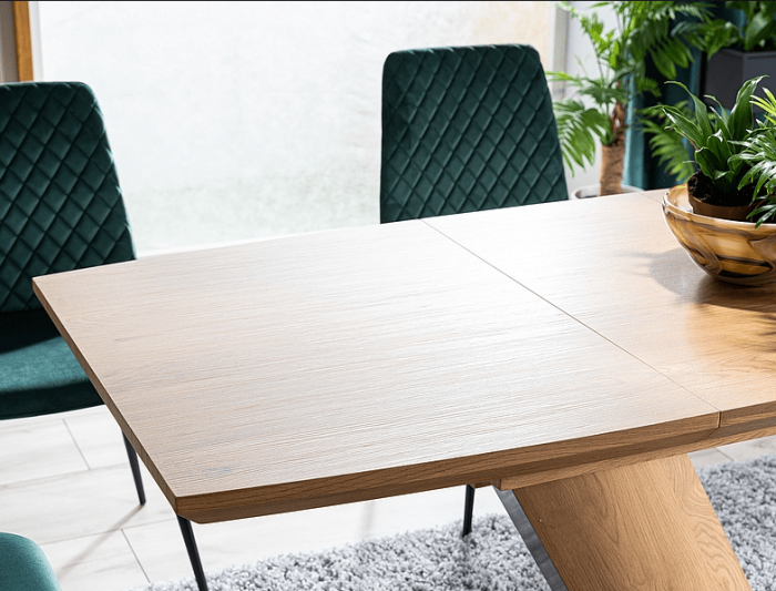 Masa Extensibila Toronto Stejar – l80 x h76 x L120-160 cm [3]