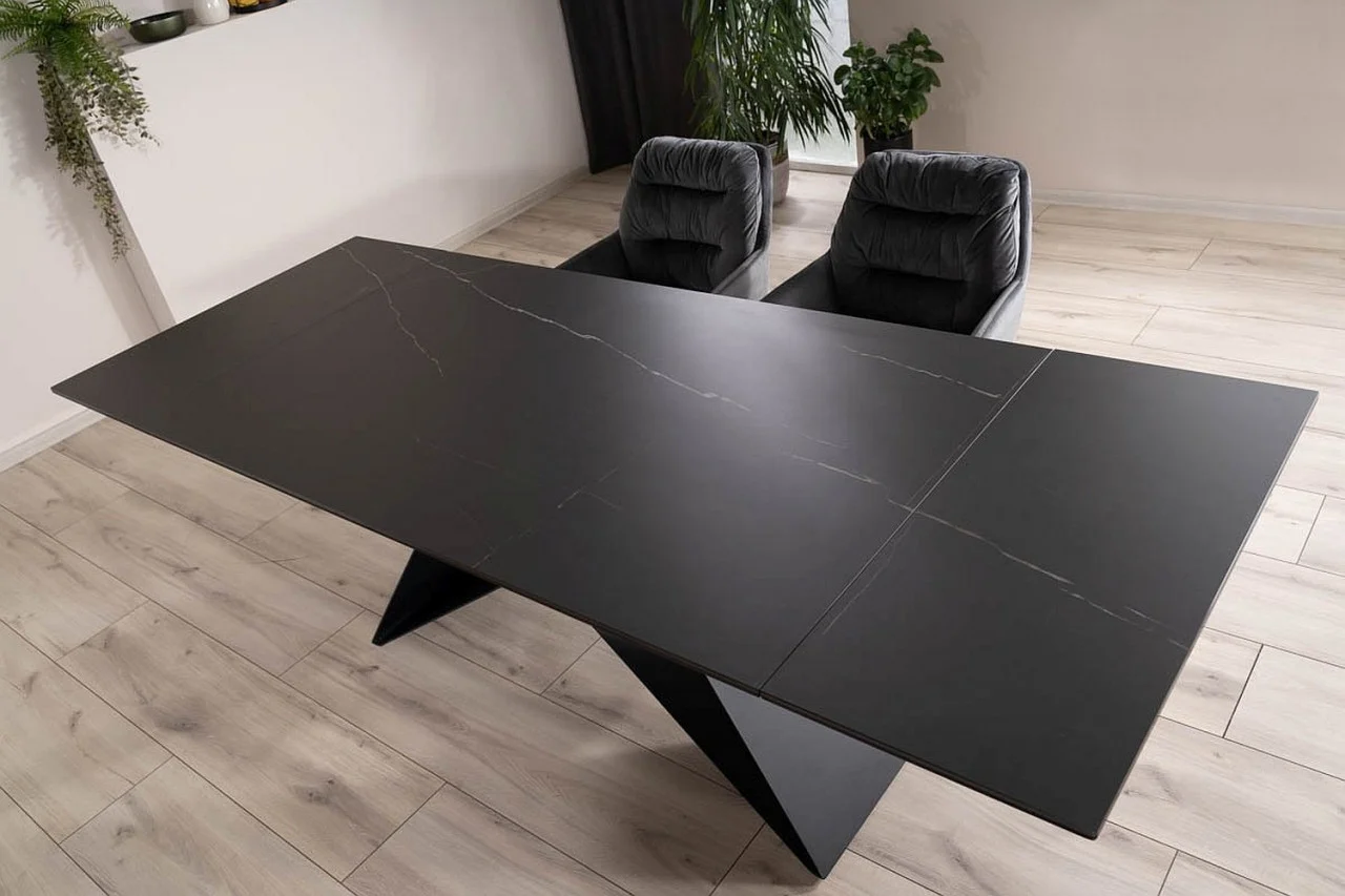 Masa extensibila Westin Ceramic Sahara negru/negru mat L160-240 cm [3]