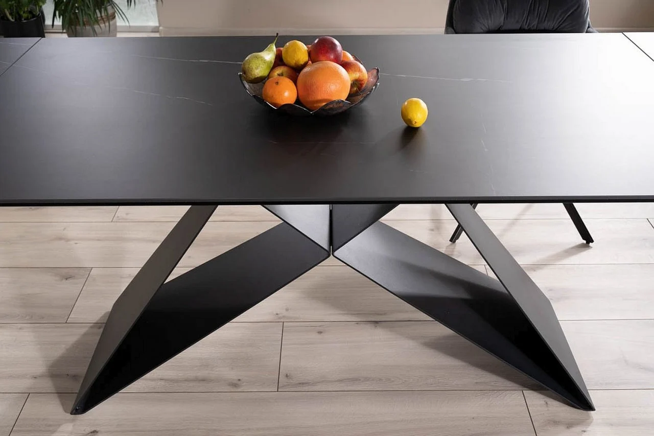 Masa extensibila Westin Ceramic Sahara negru/negru mat L160-240 cm [6]