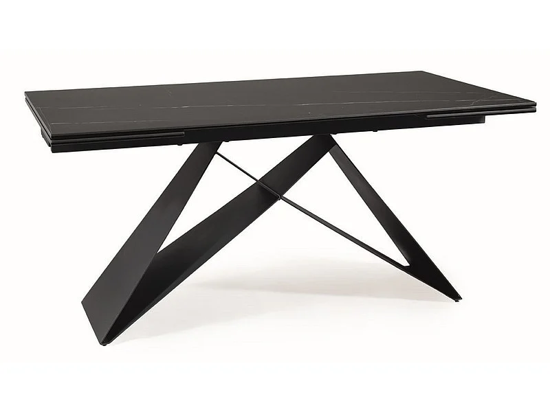 Masa extensibila Westin Ceramic Sahara negru/negru mat L160-240 cm [2]