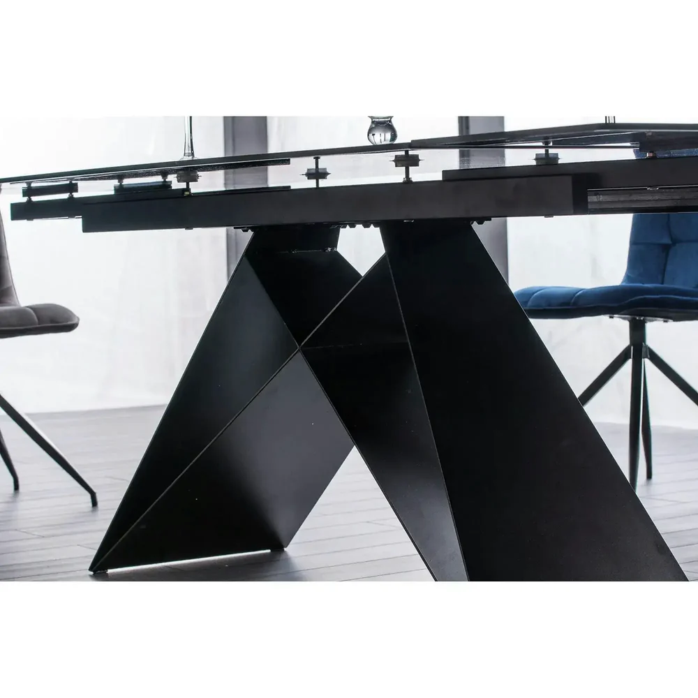 Masa extensibila Westin I negru/negru mat L160-240 cm x l 90 cm x h 76 cm [2]