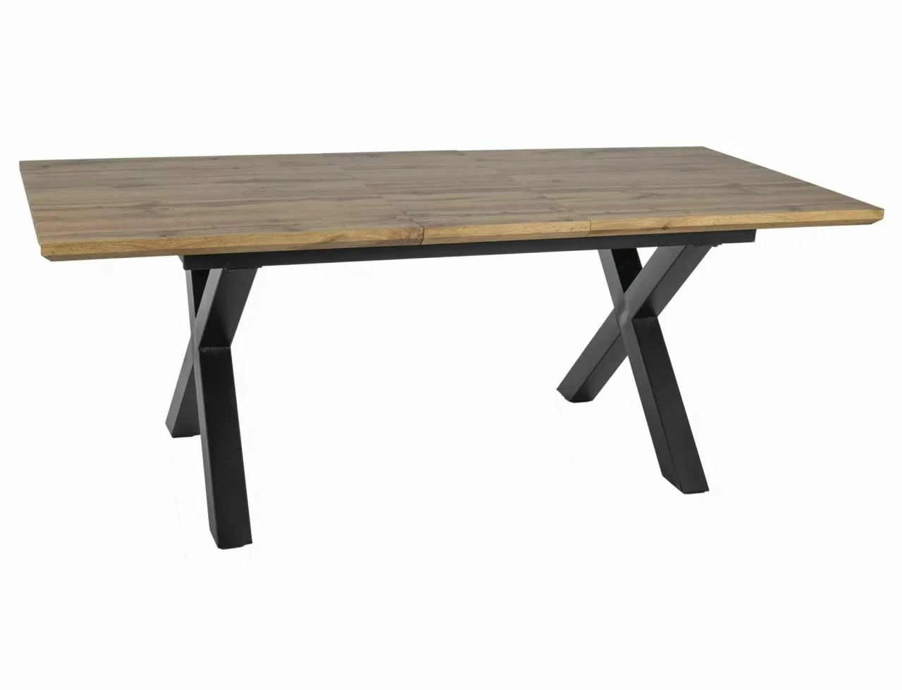Masa extensibila Xaviero II stejar artizan/negru L160-240xl90 cm [4]