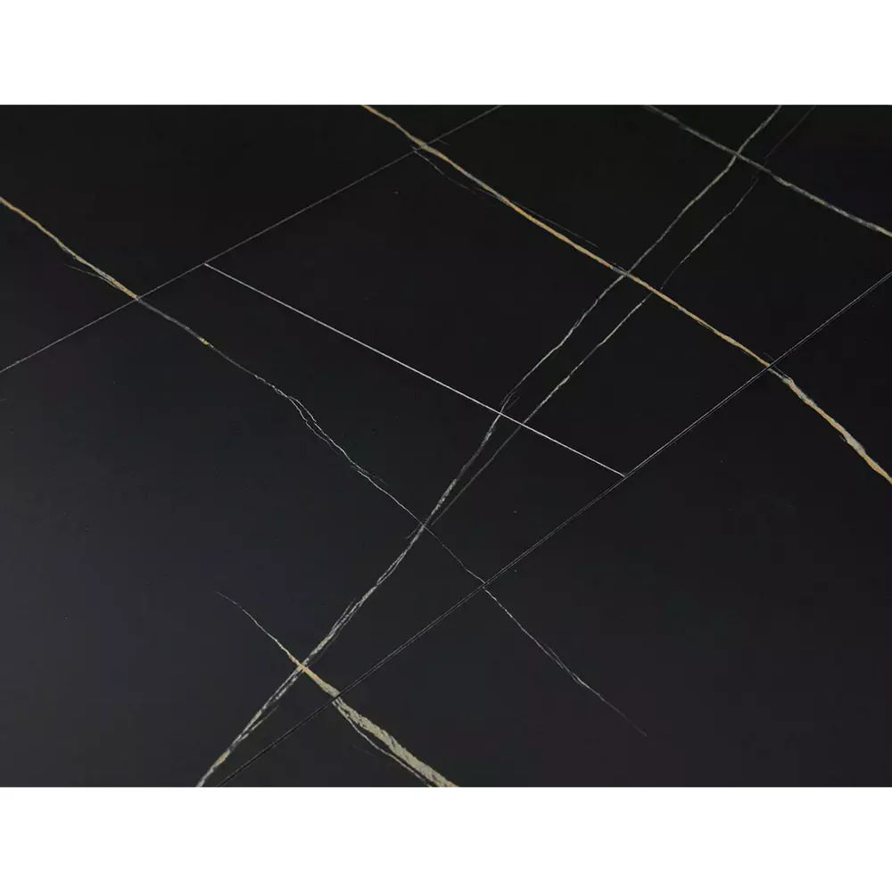 Masa extensibila GASTON, negru, 100/135x100x76 cm [5]