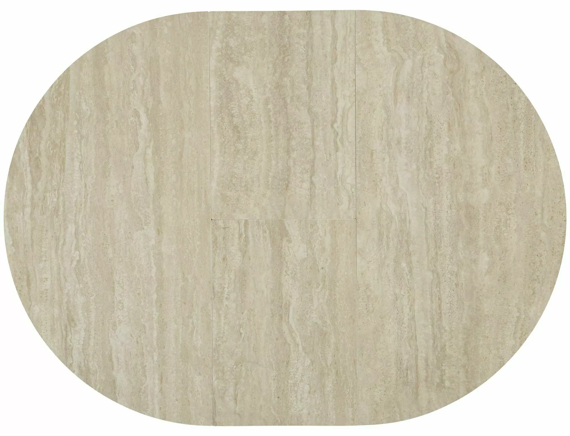 Masa GASTON CERAMIC, bej mat/casmir, ceramica/metal, 100/135x76x100 cm [2]