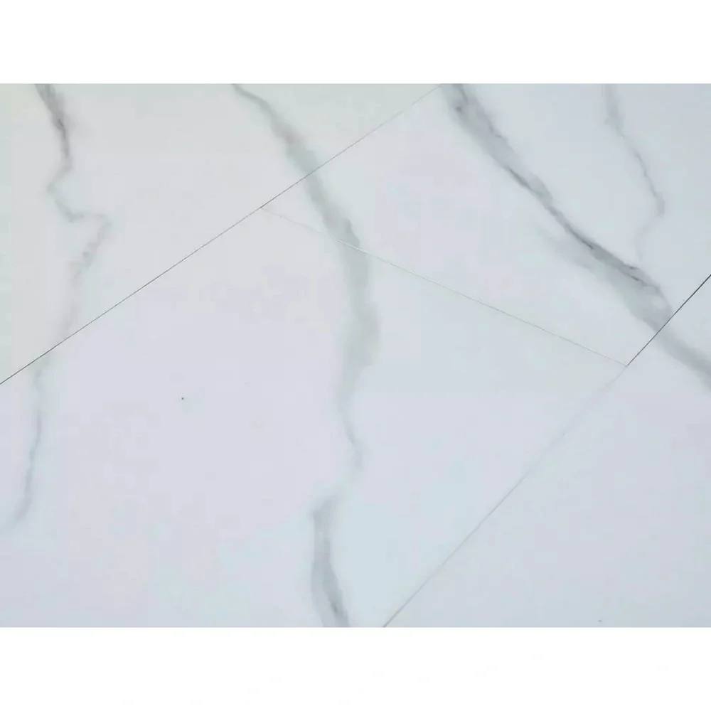 Masă GASTON efect de marmura alba - 100 x 100-135 x 75 cm [5]