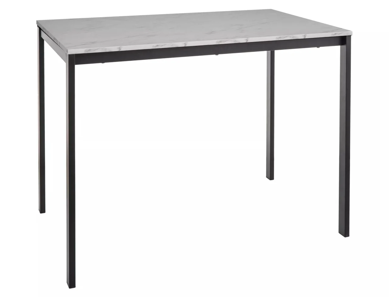 Masa Mario marmura alba/negru  L100 x l60 x h75 cm [2]
