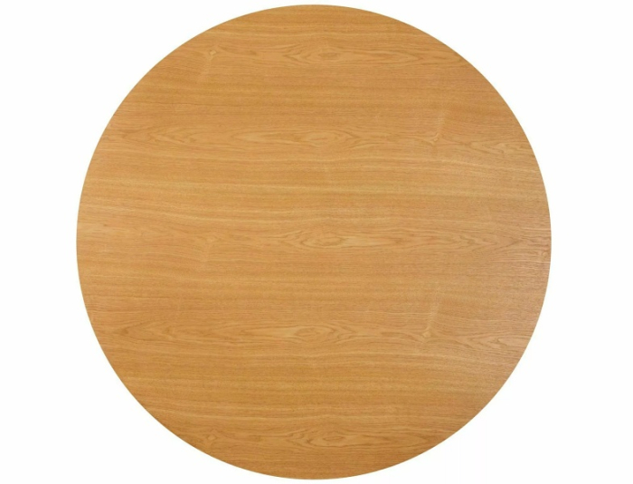 Masa RONDO NUT din MDF si furnir natural nuc - 120xH76cm [3]