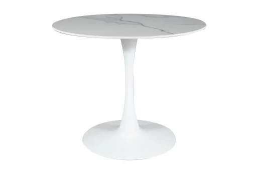 Masa rotunda Espero alb/alb ø90/h75 cm [2]