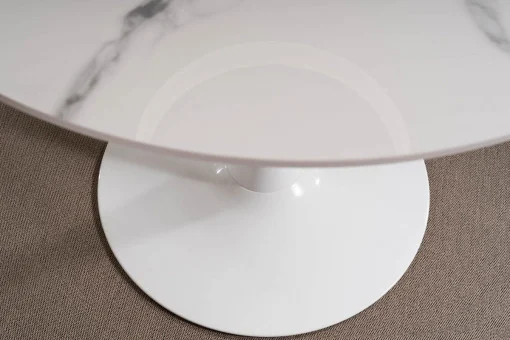Masa rotunda Espero alb/alb ø90/h75 cm [5]