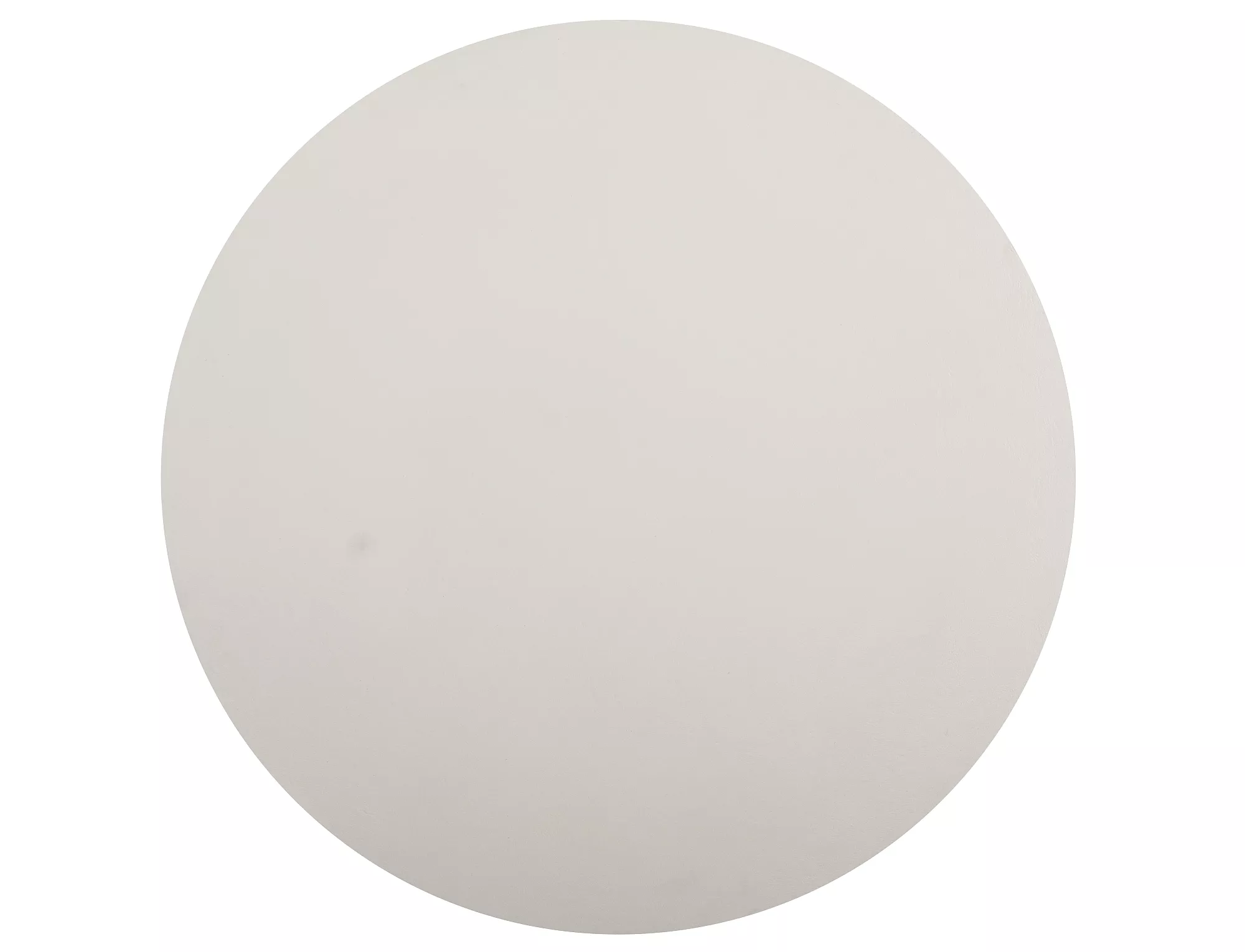 Masa rotunda Rosalia MDF și microciment, ecru, ø80/h45 cm [2]