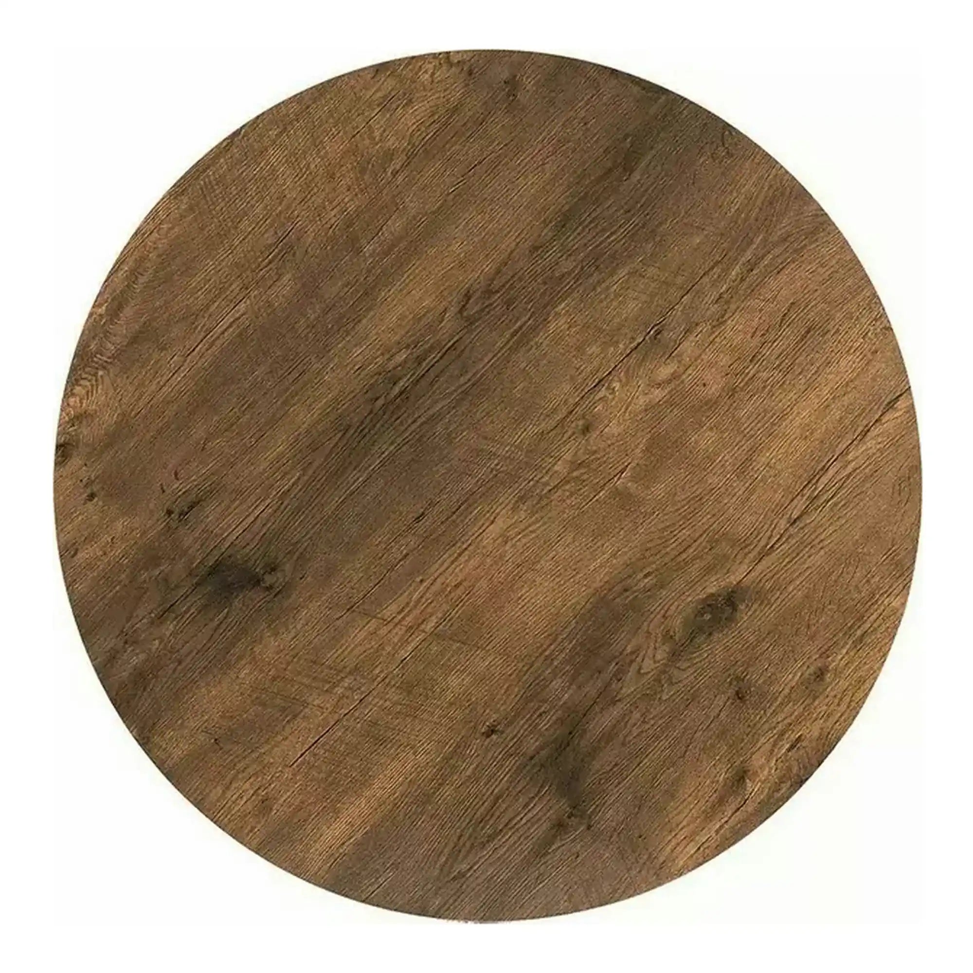 Masa TALIA II, nuc/negru mat, 90x90x76 cm [4]