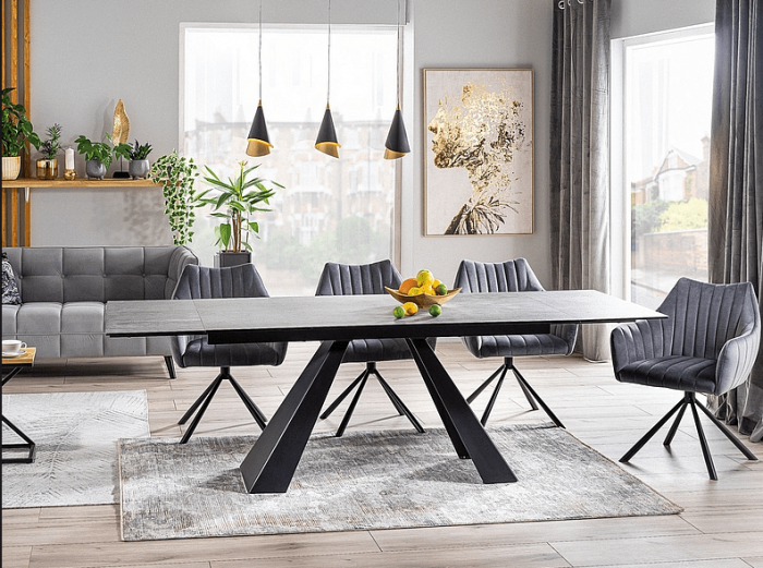Masa Salvadore Ceramica - Extensibila – L 160-200 x I 90 x H 75 cm [2]