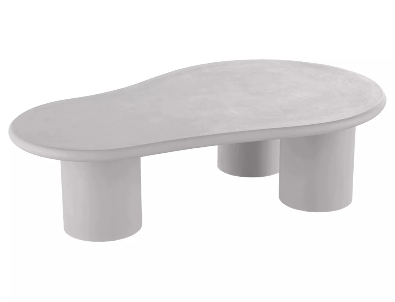 Masa Selena - L130xl80 cm gri deschis [2]