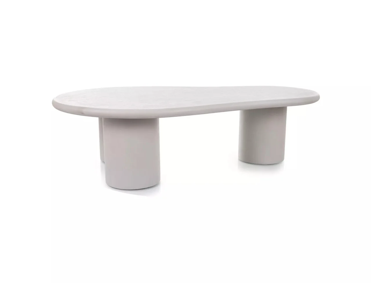 Masa Selena - L130xl80 cm gri deschis [4]