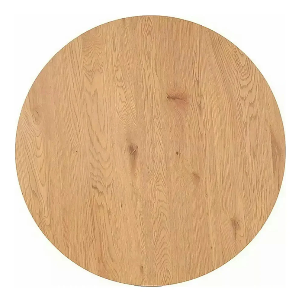 Masa TETIS, stejar/negru, 100x100x75 cm [5]