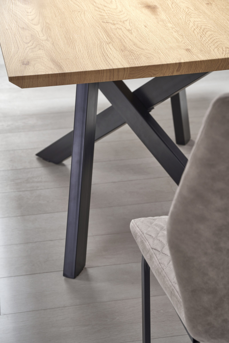 Masa extensibila MDF + metal Capital – L 160-200 x l 90 x h 76 cm [3]