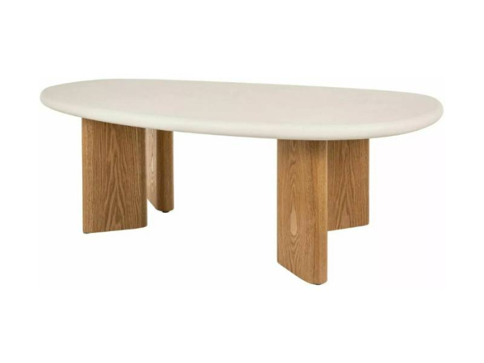 Masuta ALPEN 130x80xH42cm din MDF si microciment [3]