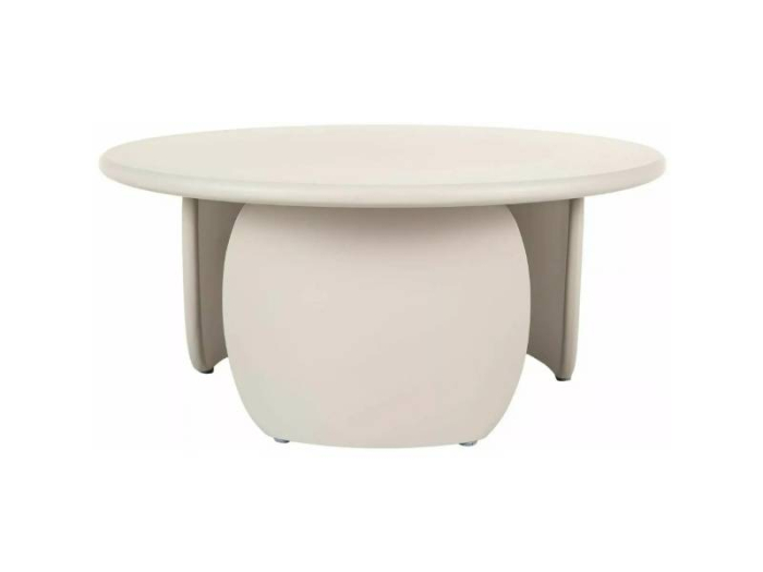 Masuta NOEMI 80xH35cm - BEIGE din MDF lacuit bej [2]