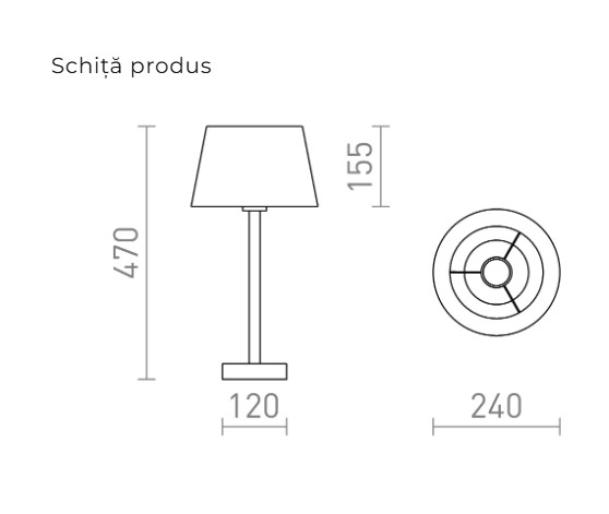 MAUI/ALVIS -  lampa de masă [3]