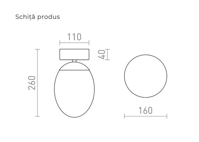 MERINGUE 11 - Corp de iluminat de tavan [3]
