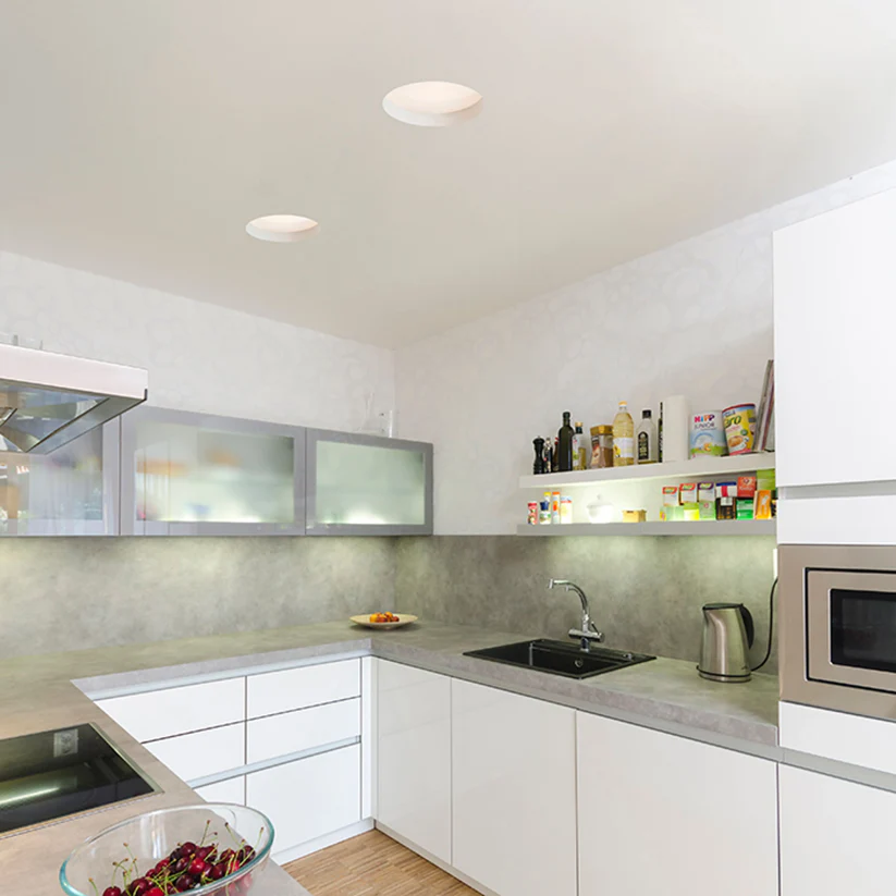 MIA R - Corp de iluminat încastrat din gips cu abajur [2]