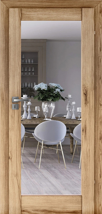 Mirror - usa modulara MDF cu oglinda [1]