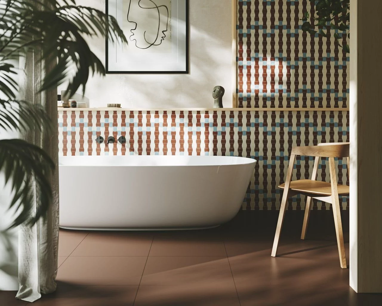 MODERNIZM BROWN MOZAIC [5]